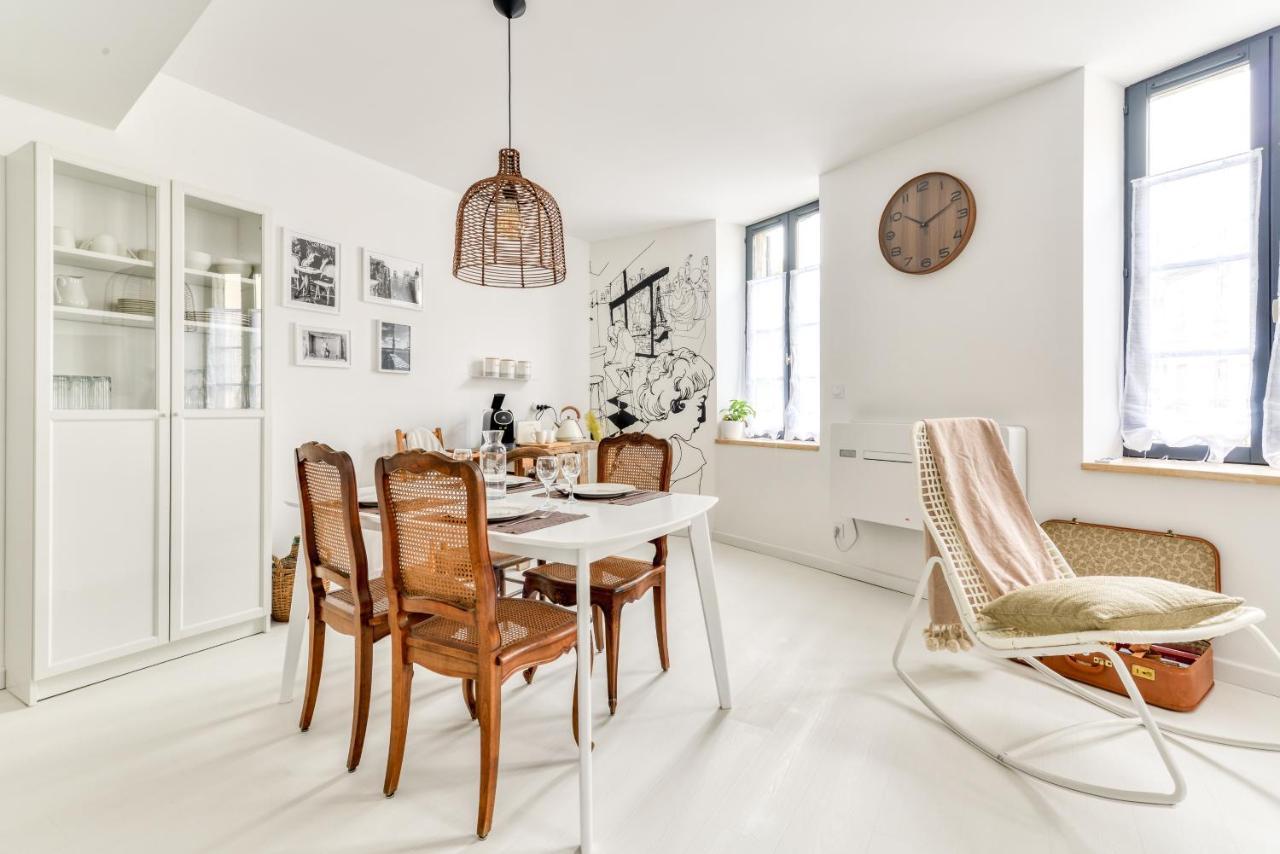 Les Gites De Laure - L'Or Blanc, Appartement Avec Vue Sur Le Chateau, Climatisation, Netflix, A 160 M De La Cite Medievale Carcassonne Eksteriør bilde