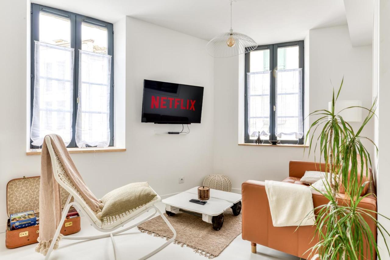 Les Gites De Laure - L'Or Blanc, Appartement Avec Vue Sur Le Chateau, Climatisation, Netflix, A 160 M De La Cite Medievale Carcassonne Eksteriør bilde