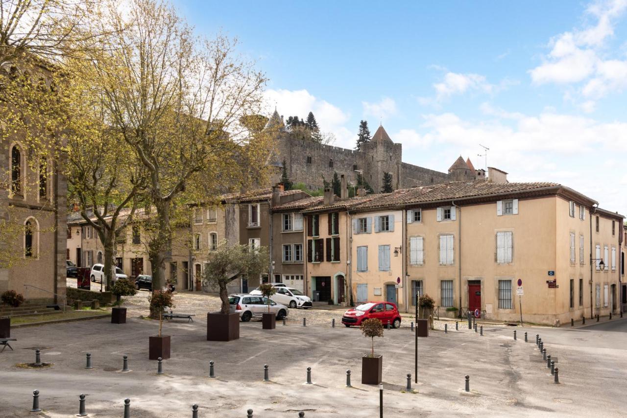 Les Gites De Laure - L'Or Blanc, Appartement Avec Vue Sur Le Chateau, Climatisation, Netflix, A 160 M De La Cite Medievale Carcassonne Eksteriør bilde