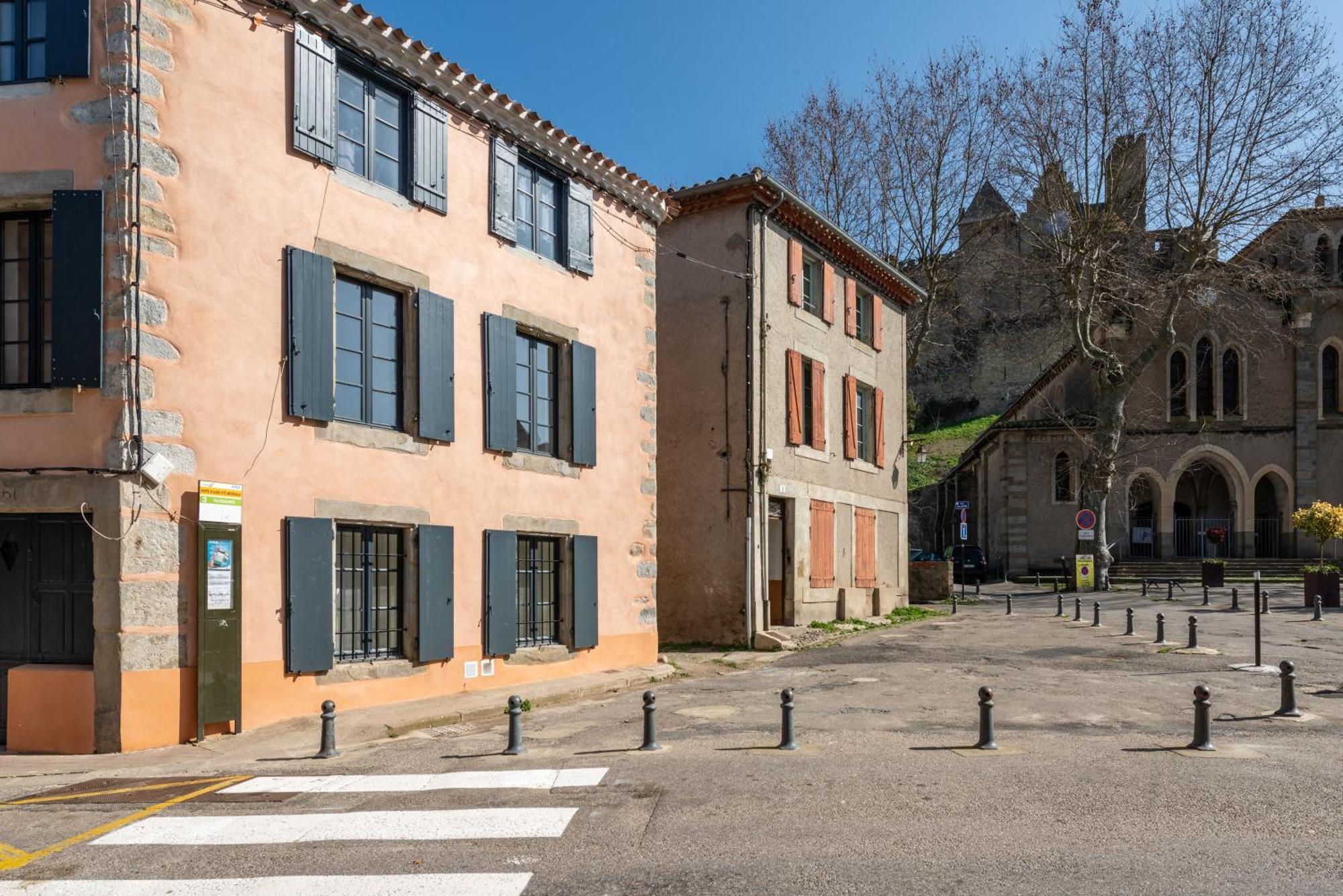 Les Gites De Laure - L'Or Blanc, Appartement Avec Vue Sur Le Chateau, Climatisation, Netflix, A 160 M De La Cite Medievale Carcassonne Eksteriør bilde