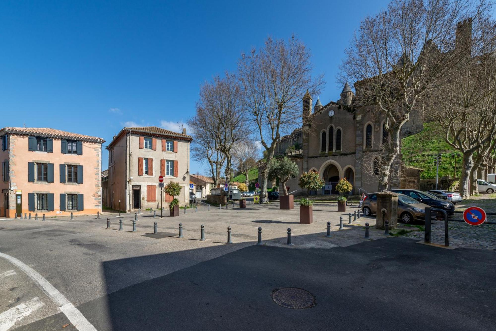 Les Gites De Laure - L'Or Blanc, Appartement Avec Vue Sur Le Chateau, Climatisation, Netflix, A 160 M De La Cite Medievale Carcassonne Eksteriør bilde